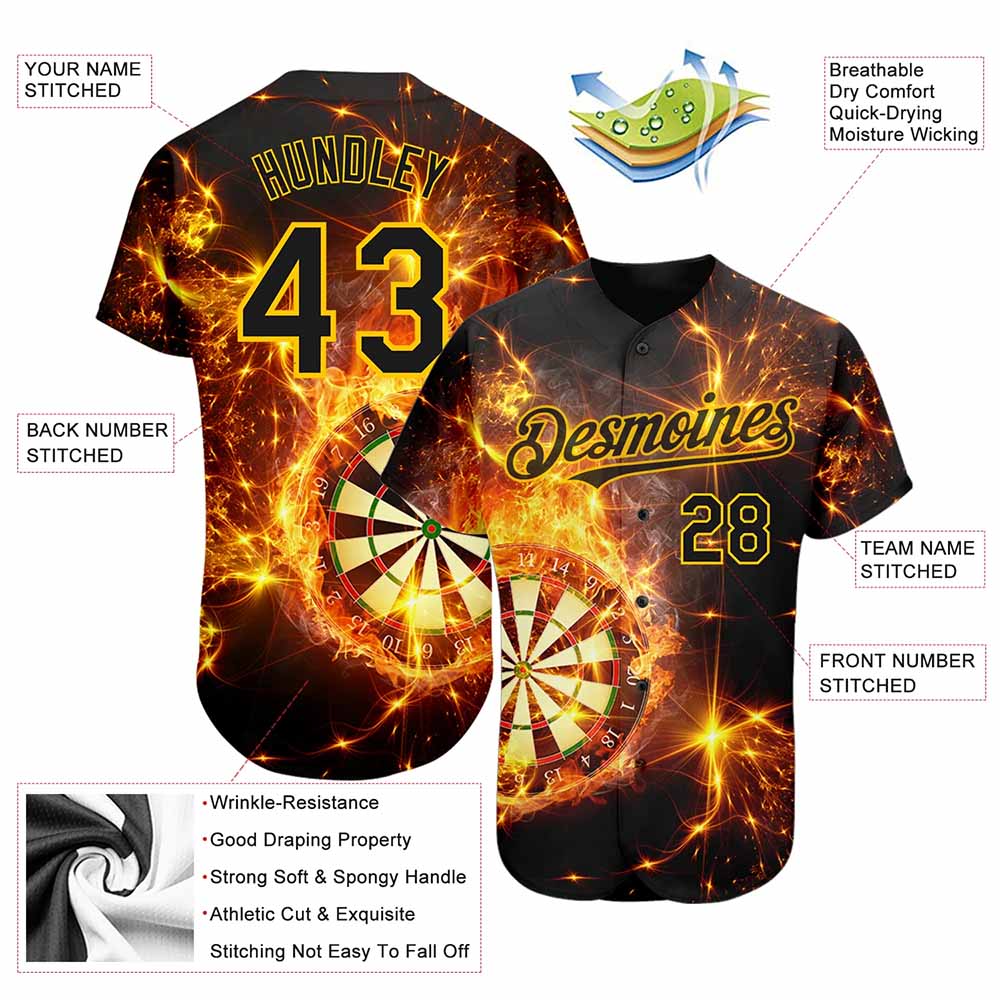 Sublimation Baseball Uniform Jersey Shirts